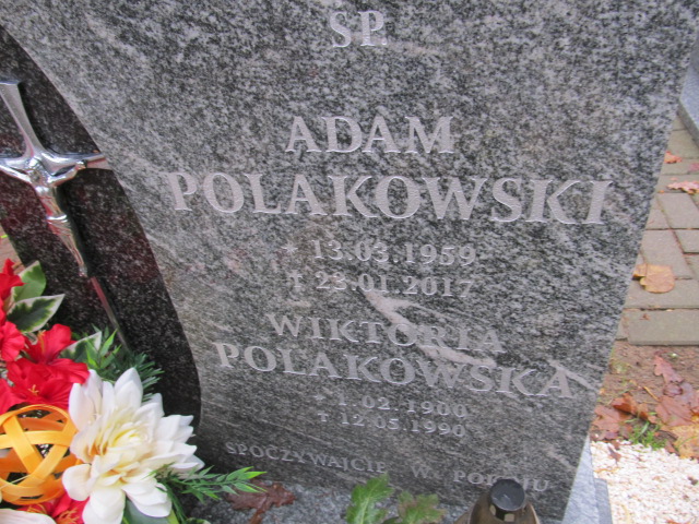 Hanna POLAKOWSKA 1957 Słupsk - Grobonet - Wyszukiwarka osób pochowanych