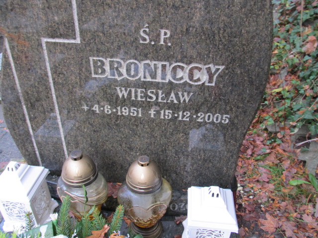 Wiesław BRONICKI 1951 Słupsk - Grobonet - Wyszukiwarka osób pochowanych