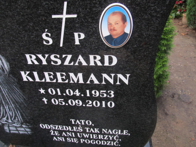 Ryszard KLEEMANN 1953 Słupsk - Grobonet - Wyszukiwarka osób pochowanych