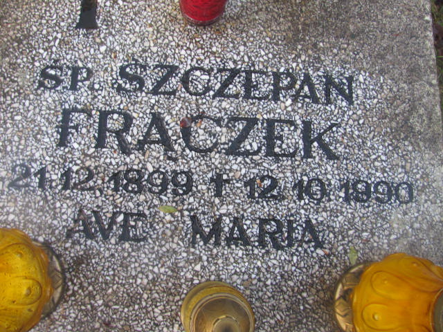 Szczepan FRĄCZEK 1899 Słupsk - Grobonet - Wyszukiwarka osób pochowanych