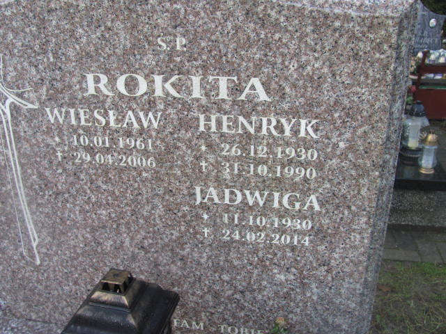 Grażyna ROKITA 1968 Słupsk - Grobonet - Wyszukiwarka osób pochowanych