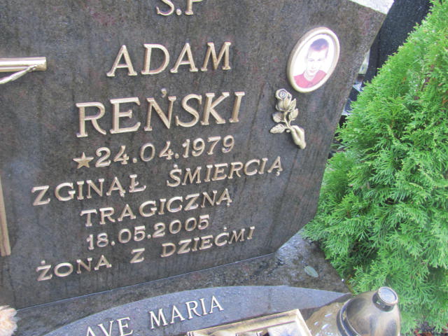 Adam REŃSKI 1979 Słupsk - Grobonet - Wyszukiwarka osób pochowanych