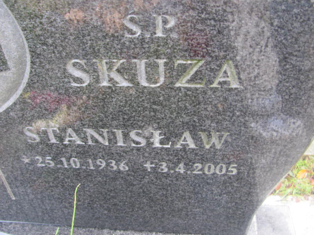 Stanisław SKUZA 1936 Słupsk - Grobonet - Wyszukiwarka osób pochowanych