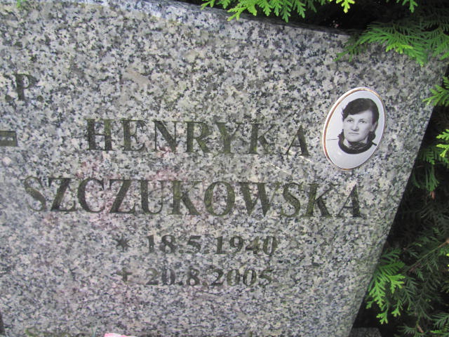 Henryka SZCZUKOWSKA 1940 Słupsk - Grobonet - Wyszukiwarka osób pochowanych