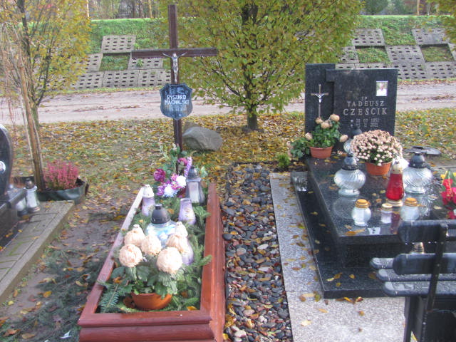 Grób RYSZARD MACHALSKI