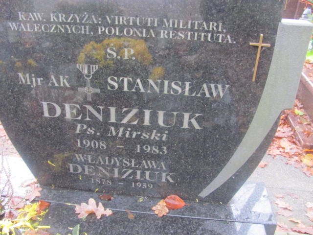 Stanisław DENIZIUK 1908 Słupsk - Grobonet - Wyszukiwarka osób pochowanych