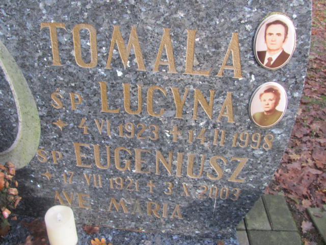 Eugeniusz TOMALA 1921 Słupsk - Grobonet - Wyszukiwarka osób pochowanych