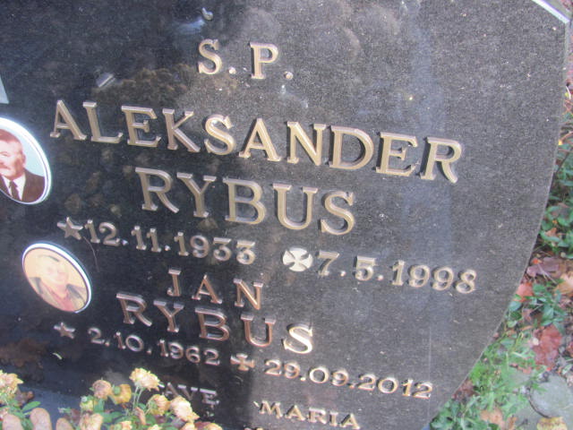Jan RYBUS 1962 Słupsk - Grobonet - Wyszukiwarka osób pochowanych