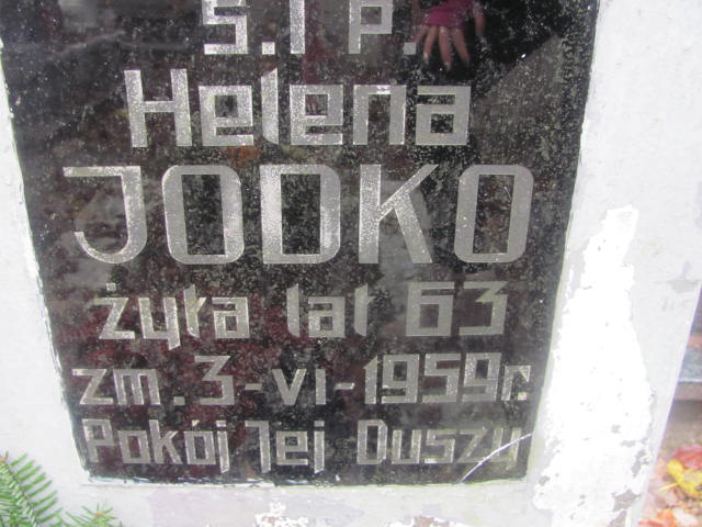 Helena JODKO 1894 Słupsk - Grobonet - Wyszukiwarka osób pochowanych
