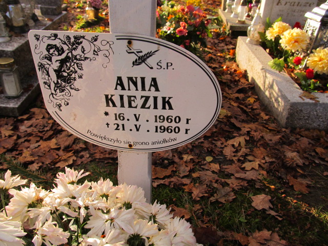 Anna KIEZIK 1960 Słupsk - Grobonet - Wyszukiwarka osób pochowanych