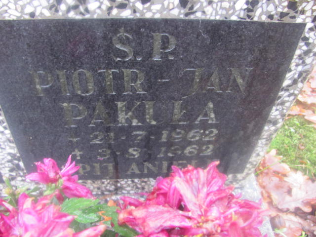 Piotr PAKUŁA 1962 Słupsk - Grobonet - Wyszukiwarka osób pochowanych
