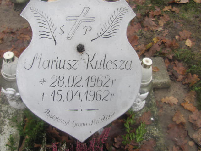 Mariusz Kulesza 1962 Słupsk - Grobonet - Wyszukiwarka osób pochowanych