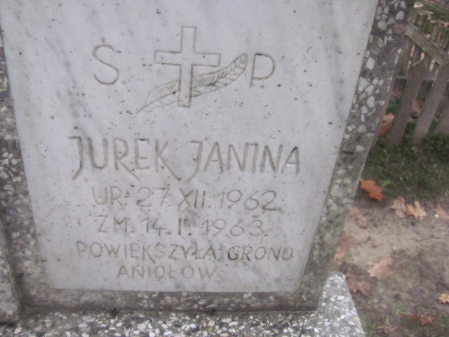 Janina Jurek 1962 Słupsk - Grobonet - Wyszukiwarka osób pochowanych