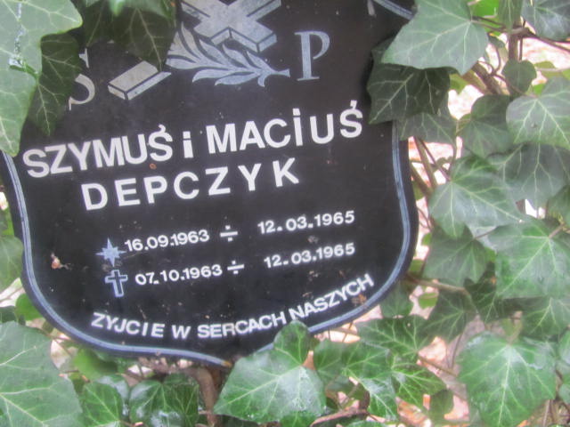 Maciej DEPCZYK 1965 Słupsk - Grobonet - Wyszukiwarka osób pochowanych
