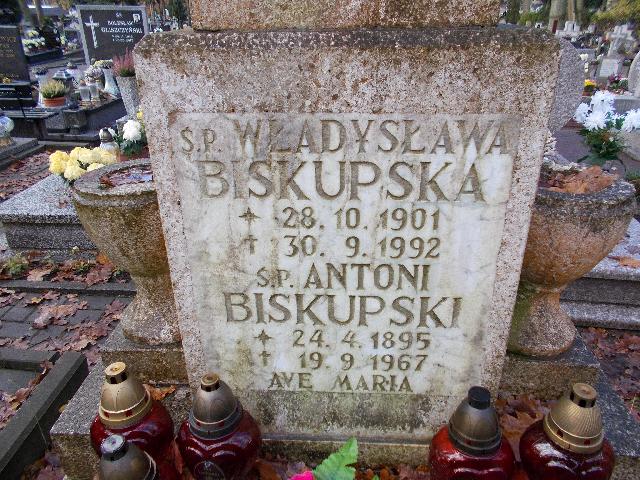 Antoni BISKUPSKI 1895 Słupsk - Grobonet - Wyszukiwarka osób pochowanych