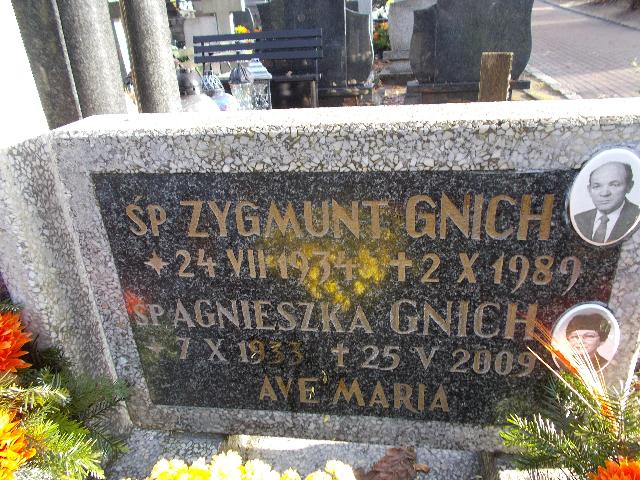 Zygmunt Gnich 1934 Słupsk - Grobonet - Wyszukiwarka osób pochowanych