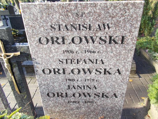Stefania ORŁOWSKA 1908 Słupsk - Grobonet - Wyszukiwarka osób pochowanych