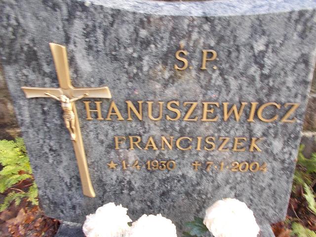 Franciszek HANUSZEWICZ 1930 Słupsk - Grobonet - Wyszukiwarka osób pochowanych