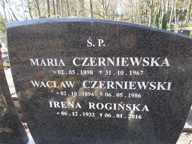 Wacław CZERNIEWSKI 1894 Słupsk - Grobonet - Wyszukiwarka osób pochowanych