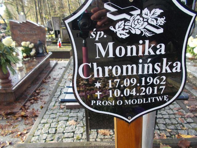 Monika CHROMIŃSKA 1962 Słupsk - Grobonet - Wyszukiwarka osób pochowanych