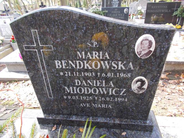 Marianna BENDKOWSKA 1903 Słupsk - Grobonet - Wyszukiwarka osób pochowanych