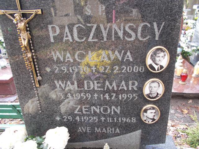 Waldemar PACZYŃSKI 1959 Słupsk - Grobonet - Wyszukiwarka osób pochowanych
