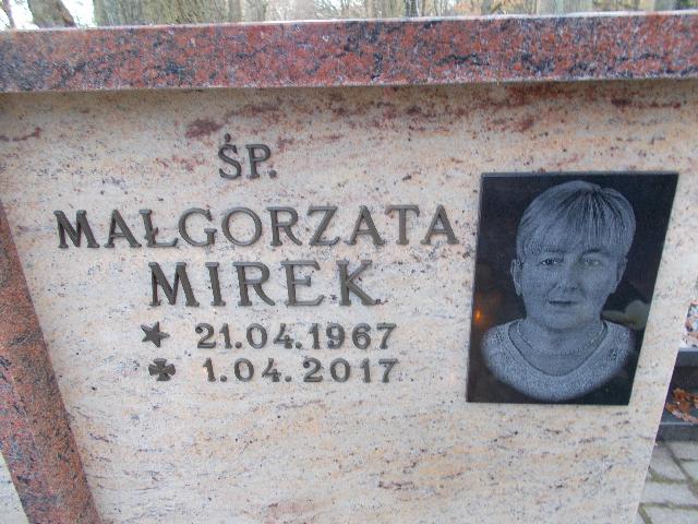 Małgorzata MIREK 1967 Słupsk - Grobonet - Wyszukiwarka osób pochowanych