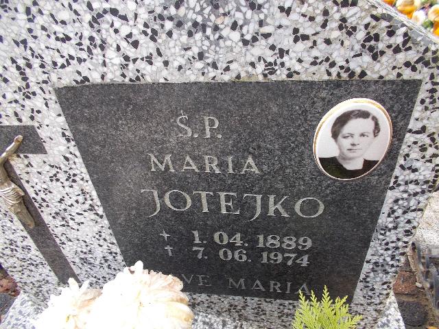 Maria JOTEJKO 1889 Słupsk - Grobonet - Wyszukiwarka osób pochowanych