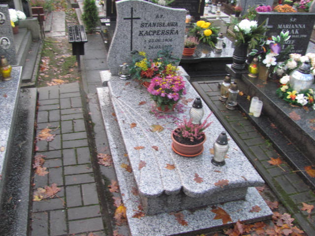 Grób STANISŁAWA KACPERSKA