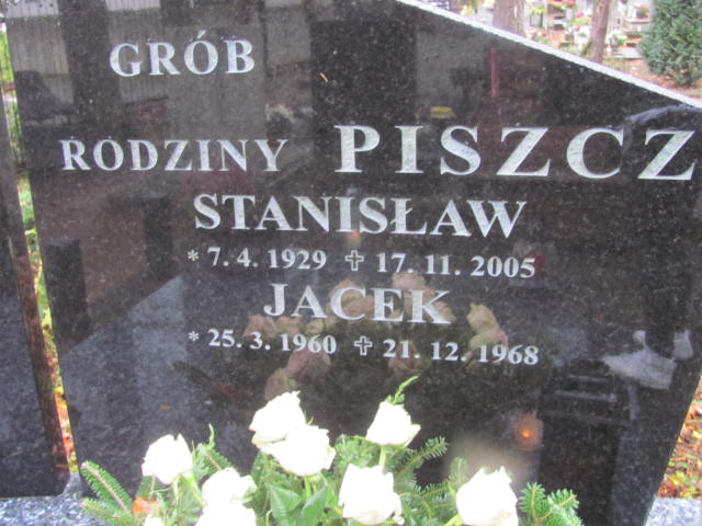 Jacek PISZCZ 1960 Słupsk - Grobonet - Wyszukiwarka osób pochowanych