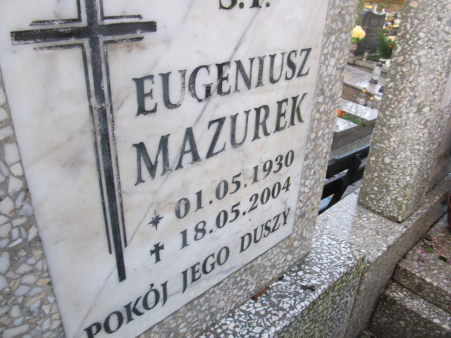 Eugeniusz MAZUREK 1930 Słupsk - Grobonet - Wyszukiwarka osób pochowanych