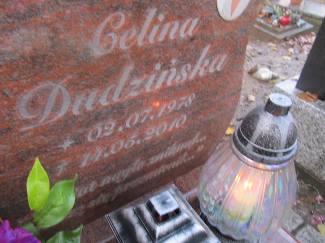 Celina DUDZIŃSKA 1978 Słupsk - Grobonet - Wyszukiwarka osób pochowanych