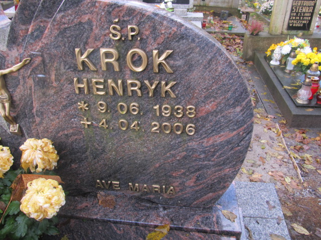 Henryk KROK 1938 Słupsk - Grobonet - Wyszukiwarka osób pochowanych