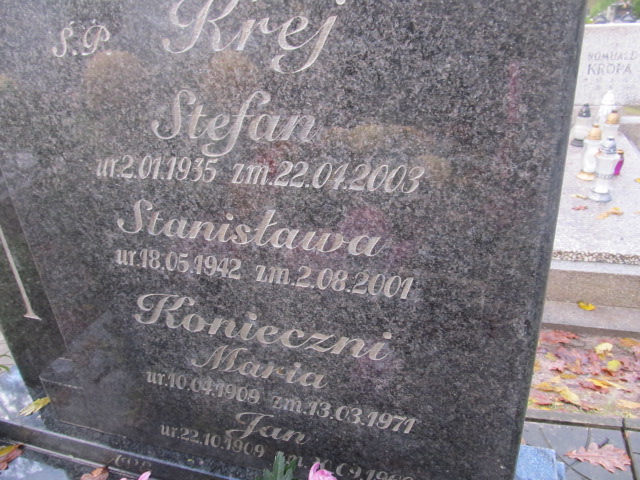Stanisława KREJ 1942 Słupsk - Grobonet - Wyszukiwarka osób pochowanych