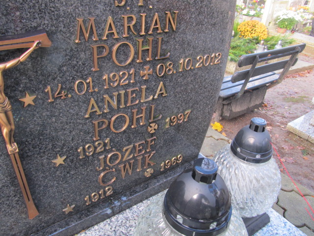 Aniela POHL 1921 Słupsk - Grobonet - Wyszukiwarka osób pochowanych