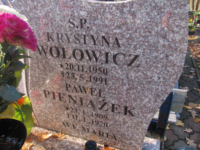 Artur WOŁOWICZ 1972 Słupsk - Grobonet - Wyszukiwarka osób pochowanych