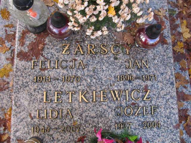 Jan ŻARSKI 1896 Słupsk - Grobonet - Wyszukiwarka osób pochowanych