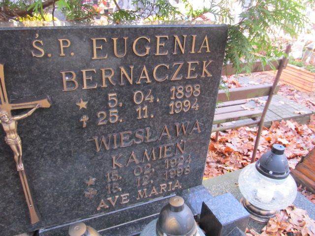 Wiesława KAMIEŃ 1924 Słupsk - Grobonet - Wyszukiwarka osób pochowanych