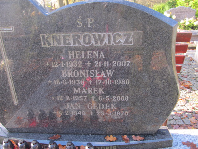 Helena KNEROWICZ 1932 Słupsk - Grobonet - Wyszukiwarka osób pochowanych