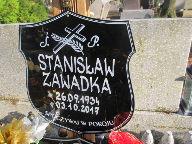 Stanisław ZAWADKA 1934 Słupsk - Grobonet - Wyszukiwarka osób pochowanych