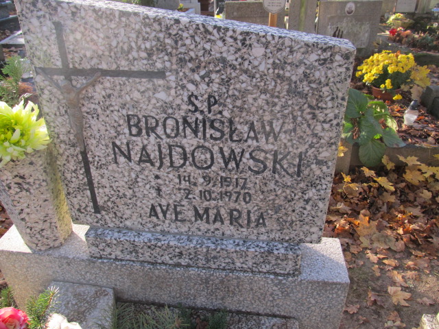 Bronisław NAJDOWSKI 1917 Słupsk - Grobonet - Wyszukiwarka osób pochowanych