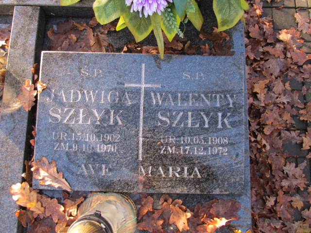 Walenty SZŁYK 1908 Słupsk - Grobonet - Wyszukiwarka osób pochowanych