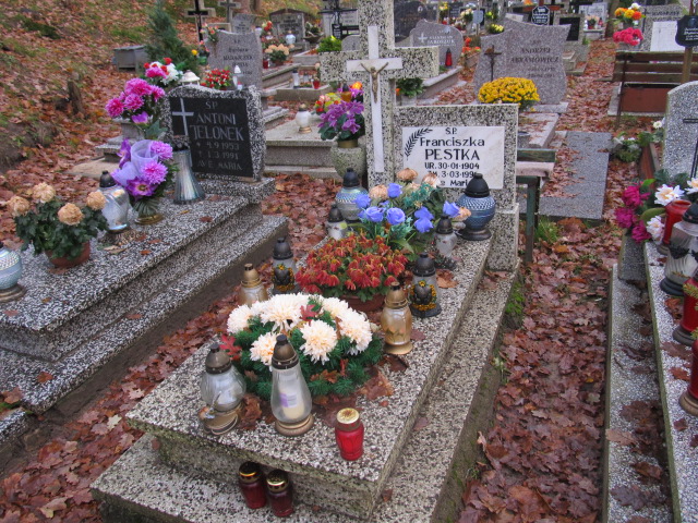 Grób FRANCISZKA PESTKA