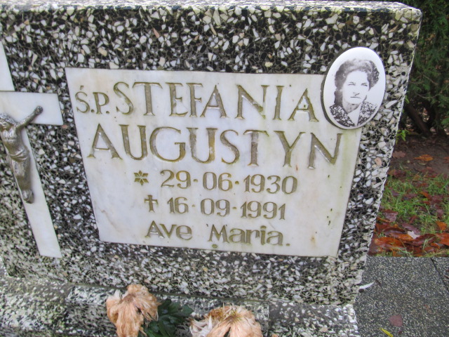 Stefania Augustyn 1930 Słupsk - Grobonet - Wyszukiwarka osób pochowanych