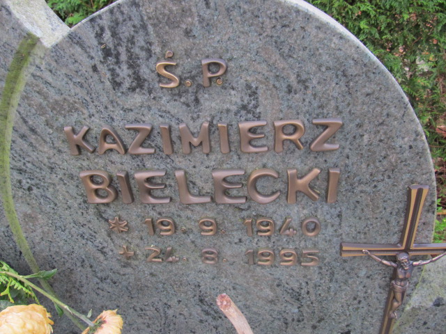 Kazimierz Bielecki 1940 Słupsk - Grobonet - Wyszukiwarka osób pochowanych