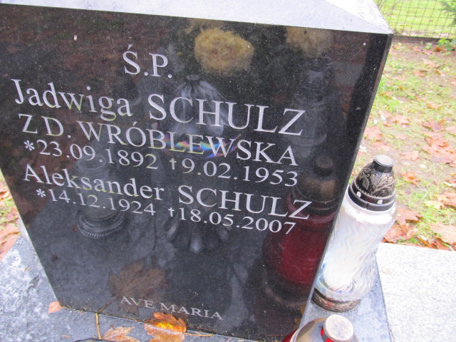 Aleksander SCHULZ 1924 Słupsk - Grobonet - Wyszukiwarka osób pochowanych