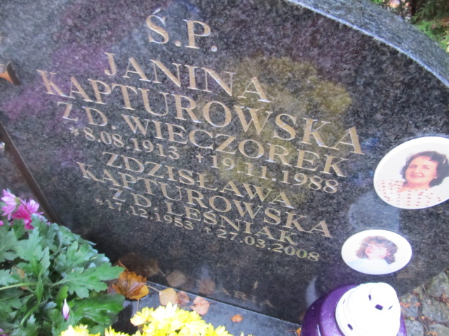 Zdzisława KAPTUROWSKA 1953 Słupsk - Grobonet - Wyszukiwarka osób pochowanych