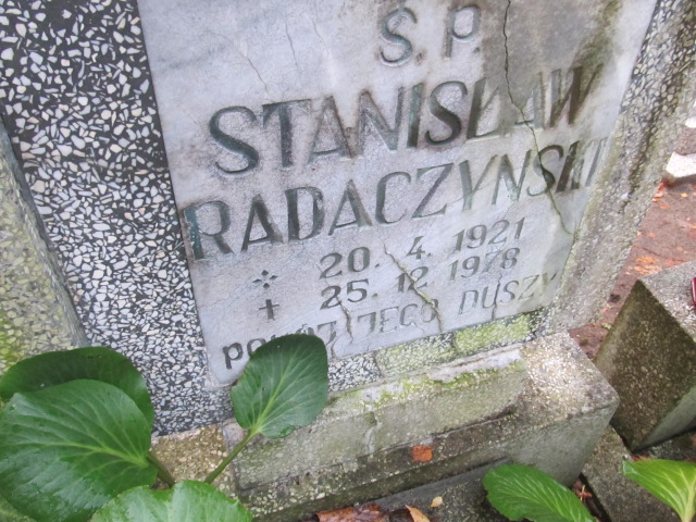 Ryszard RADACZYŃSKI 1951 Słupsk - Grobonet - Wyszukiwarka osób pochowanych