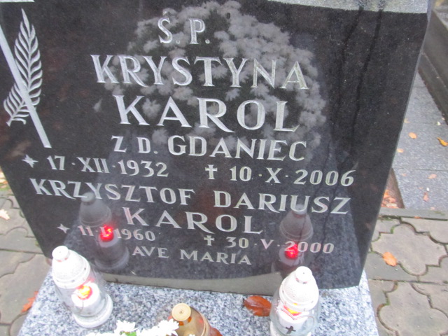 Krystyna KAROL 1932 Słupsk - Grobonet - Wyszukiwarka osób pochowanych