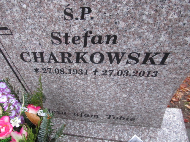 Anna CHARKOWSKA 1933 Słupsk - Grobonet - Wyszukiwarka osób pochowanych